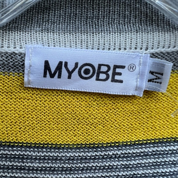 MYOBE Draped Open Front Boho Cardigan size med - Picture 7 of 14